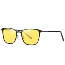 Fashionable italian brand metal sunglasses